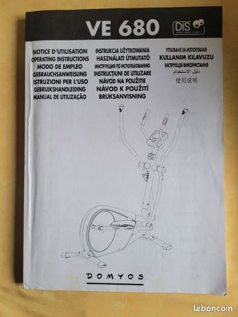 Manual Velo Elliptique Domyos Ve 680 Domyos VE 630 User Manual (8