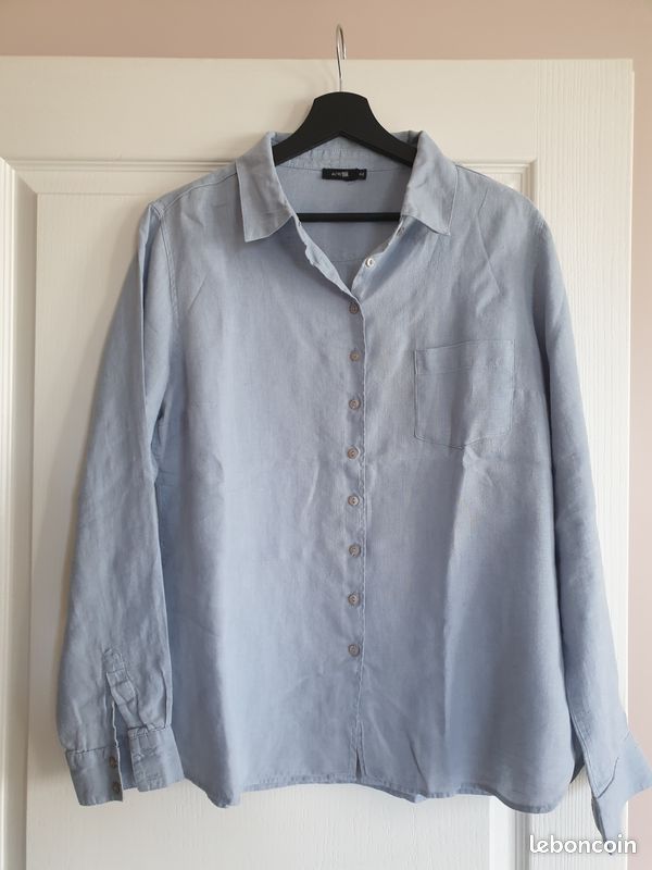 Chemise Autre Ton femme bleu taille 44 (image 1)