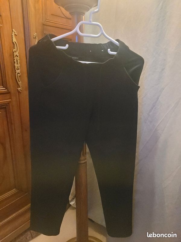 Pantalon noir classique (image 1)