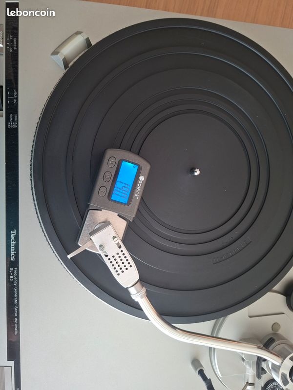PLATINE VINYLE TECHNICS SL-B2 + Cellule Audio Technica AT140LC Turntable EUR 110,00 - FR