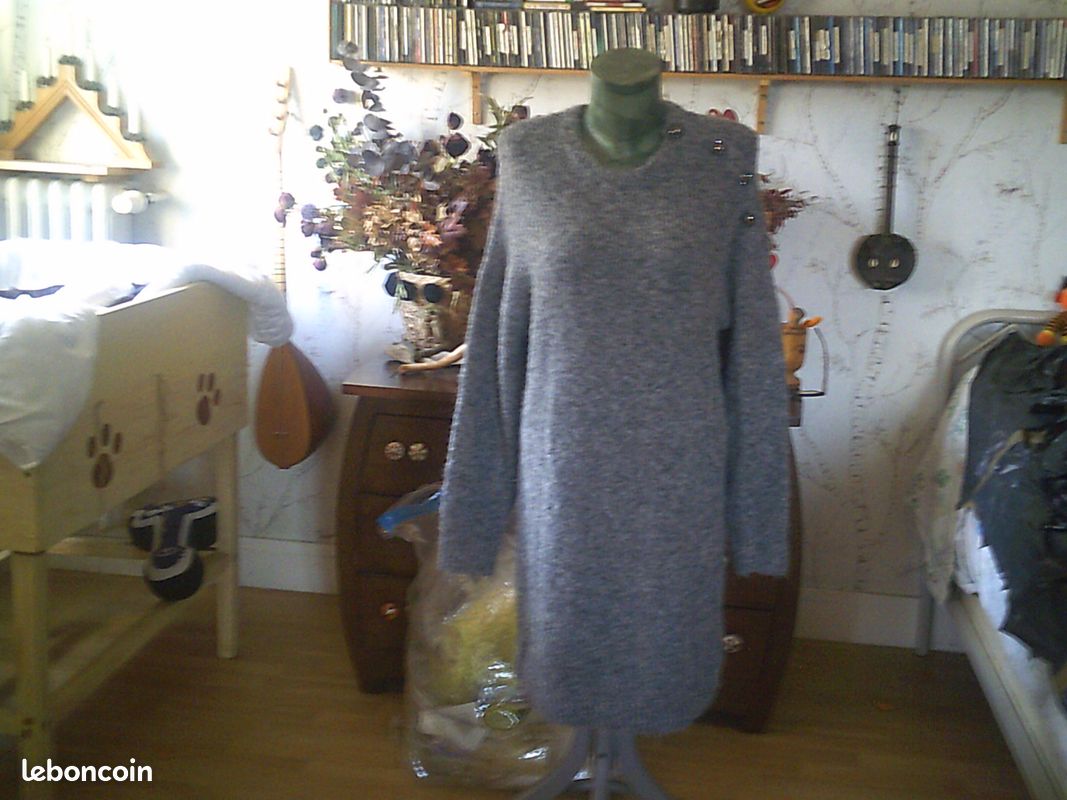 Robe en laine bonobo (image 1)