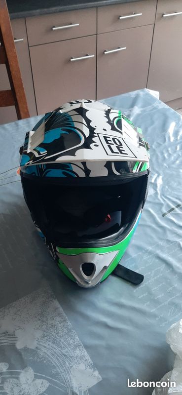 Casque moto cross enfants (image 1)