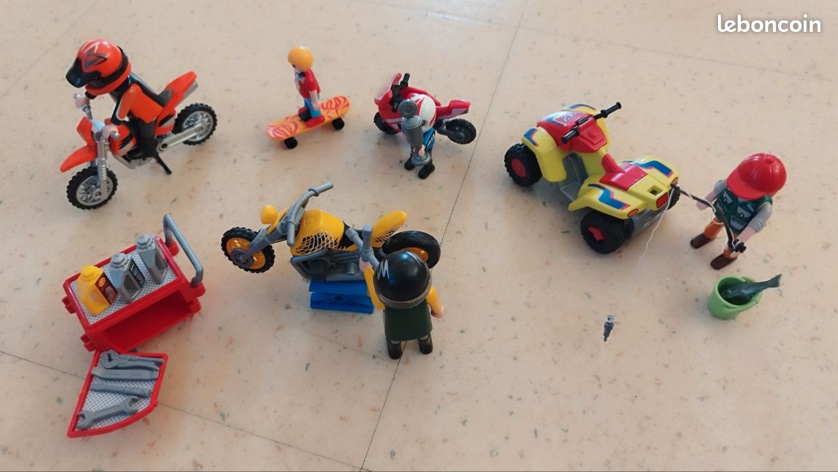 Ensemble moto playmobil (image 1)