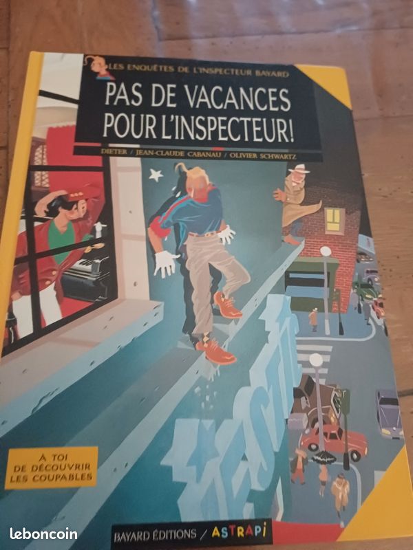 BD pas de vacances pour l'inspecteur (image 1)