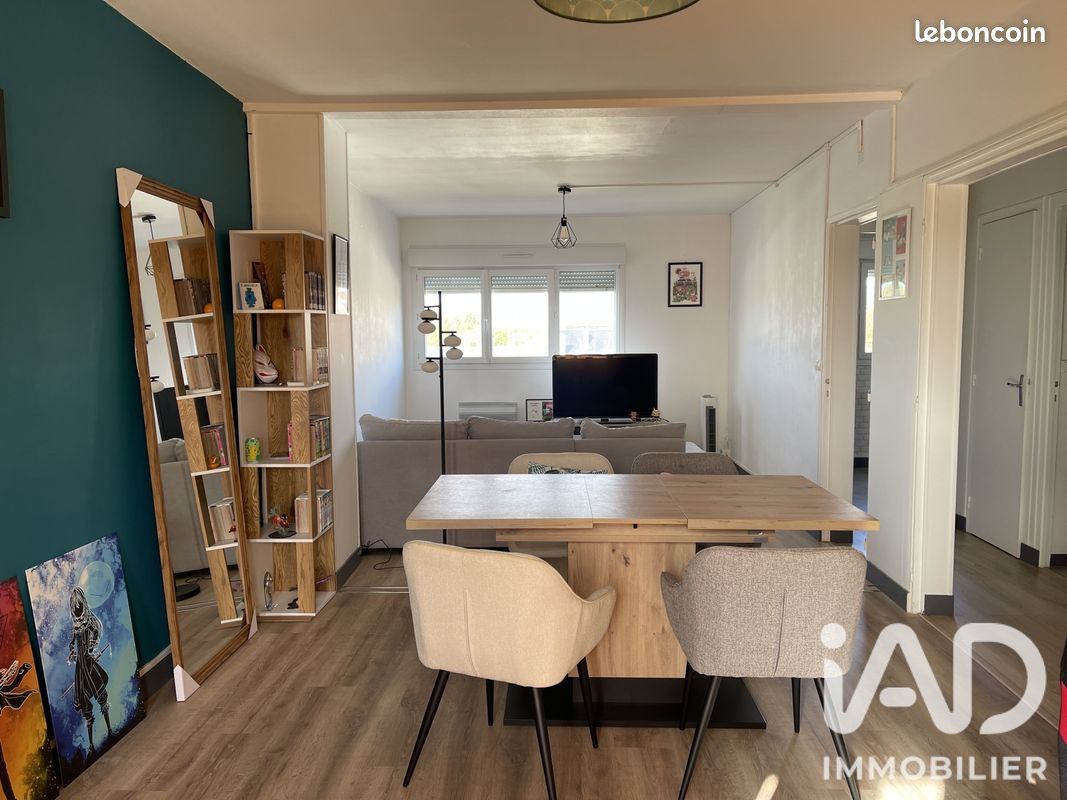 Appartement 3 pièces 67 m² · à Châteauroux · 67 m² · 89 500 €