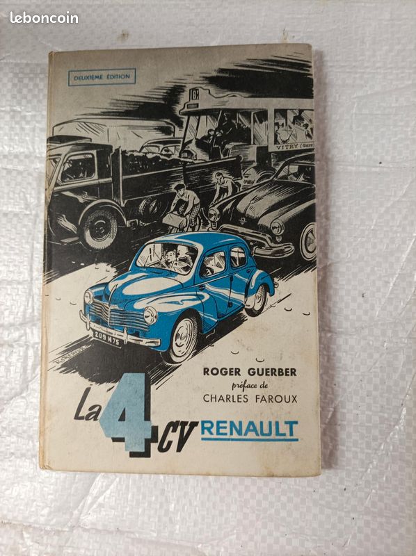 Revue technique d'époque 4CV (image 1)