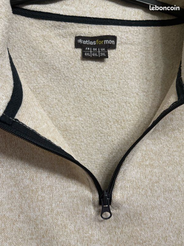 Pull à col zippé Atlas for Men Vêtements