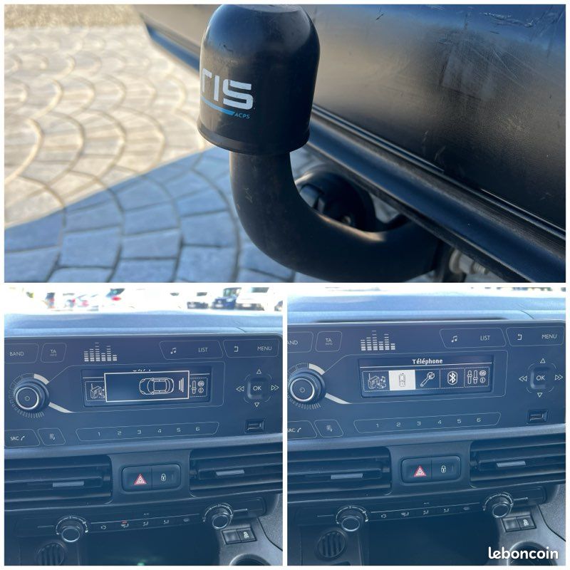 Citroën Berlingo III 1.6l BlueHDI 100Cv 95.000 km - Attelage - Bluetooth - Radars ARR - 01/2019 (image 5)