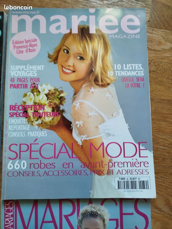 Magasines mode et mariage 1 pièce (image 4)