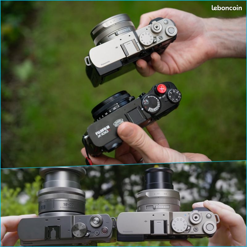 Lumix 4/3 - Set complet 1 Cache ARRIÈRE pour Objectif + 1 Cache BOITIER Monture Micro 4 3 4/3 Compatible Tous Appareils Photo à Montures Micro 4/3 (image 5)