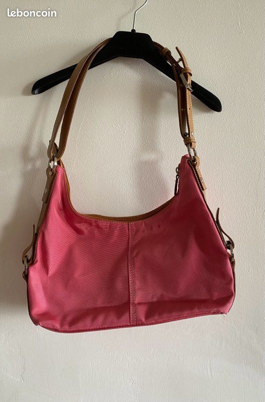 Sac à main rose Hexagona (image 1)