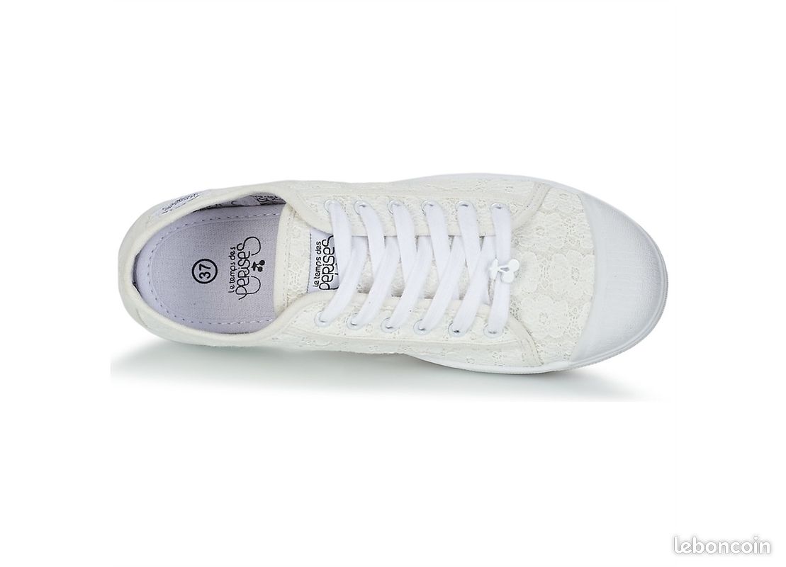 Basket basse en dentelle pour femme Chaussures