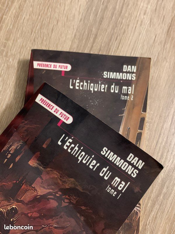 Lot indissociable tome 1 et 2 L’échiquier du mal - Dan Simmons (image 1)