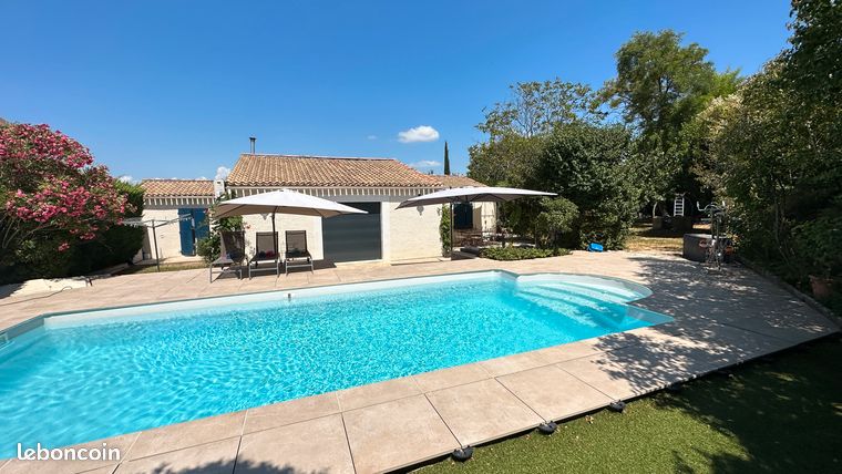 Maison T5 plain pied 125m2 + permis de construire accordé pour une 2ème maison