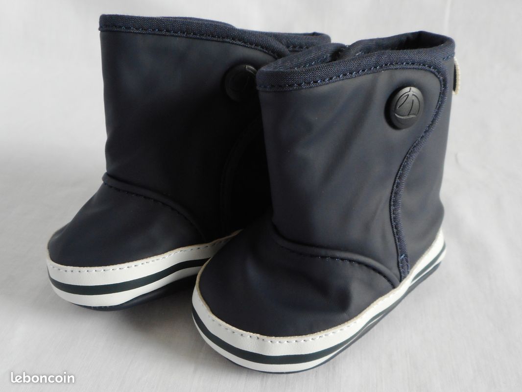 Chaussons bottes de pluie Petit Bateau 15 /16 NEUF