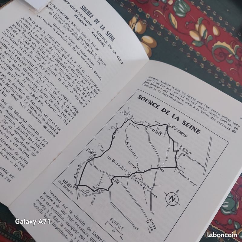 Livre 📖 Itinéraires Pédestres en Côte d'Or 1971 (image 5)