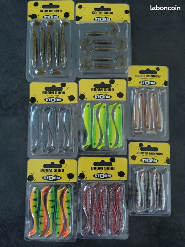 Lot De 5 Pinces De Pêche En ABS – Antidérapantes, Ergonomiques Et Colorées !