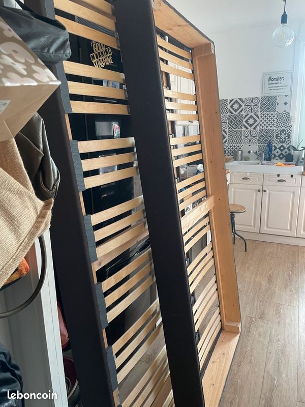 Sommier lit 90x140 cm (image 1)