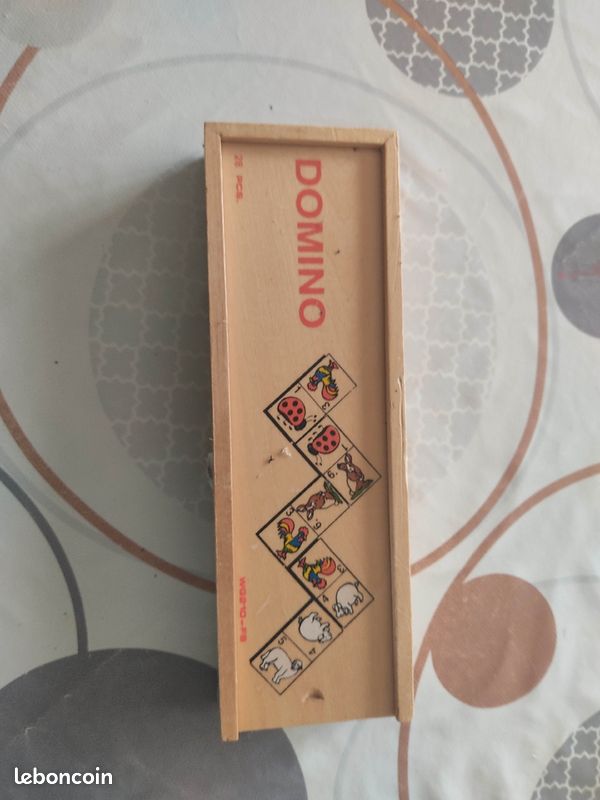 Jeu Domino bois (image 1)