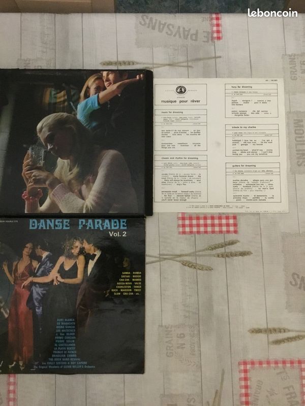 Coffret 5 vinyles 33 T + 1 33T danse ambiance (image 1)