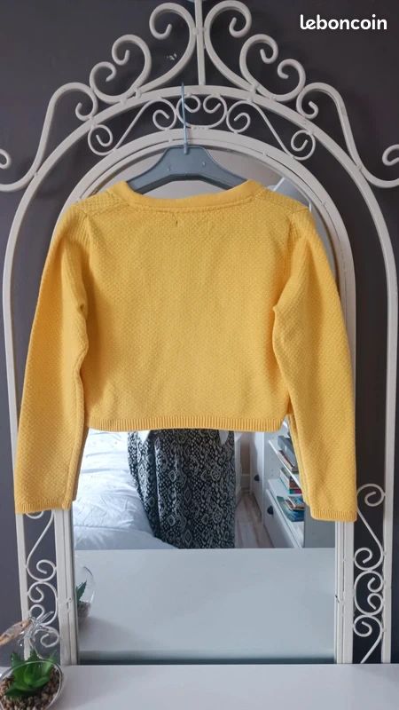 Pull cache coeur Taille 5 ans Marque Okaïdi (image 6)