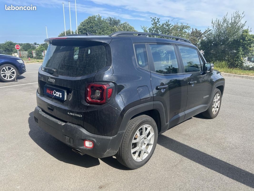 JEEP RENEGADE 1.3 GSE T4 - 150 - BVR 4x2 Limited - CAMERA DE RECUL- BOITE AUTO- ENTRETIENS CONCESSIONS (image 11)
