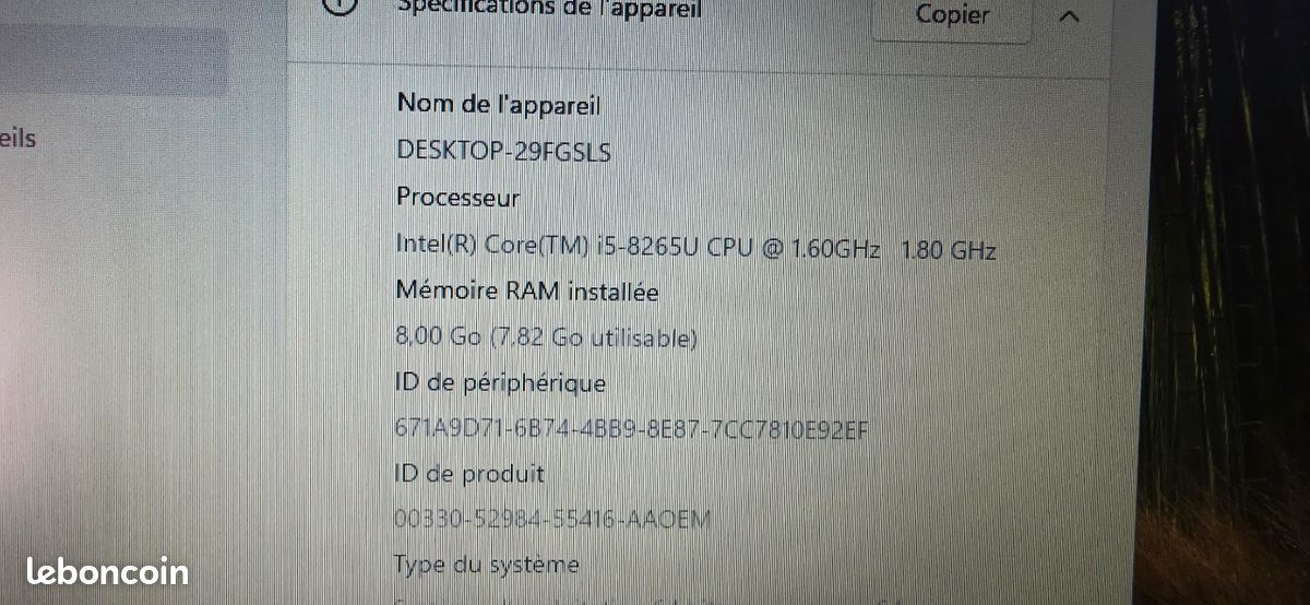 Dell 5300 i5 (ÎLE DE LA RÉUNION) (image 2)