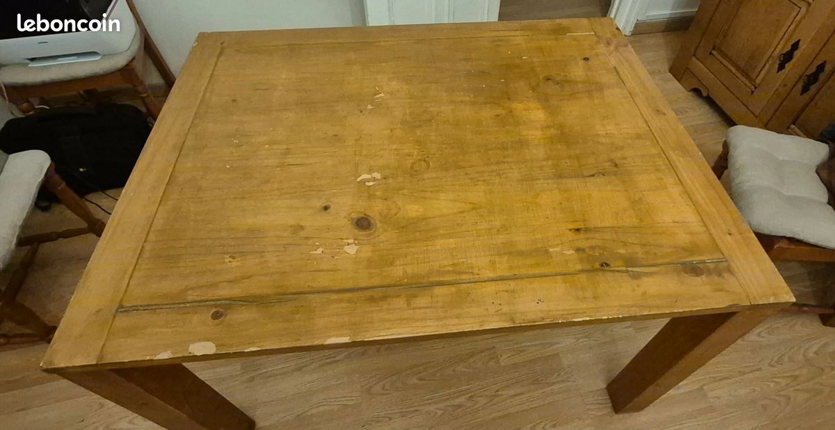 Table et chaises a renover (image 2)