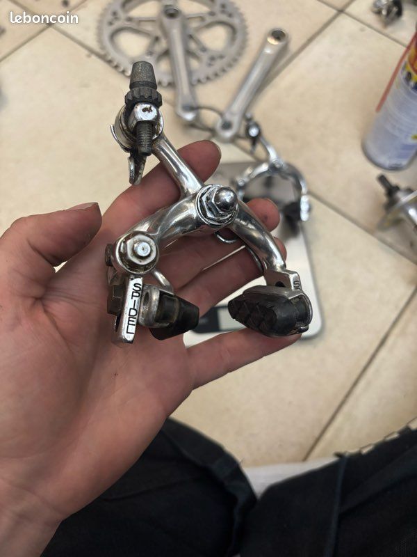 Paire D'Étriers De Freins Spidel – Pièces Vélo Vintage D'Occasion