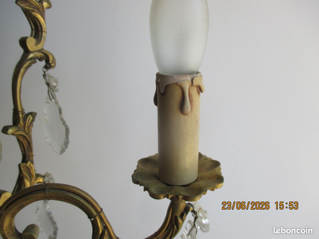 Lustre en Bronze (image 7)