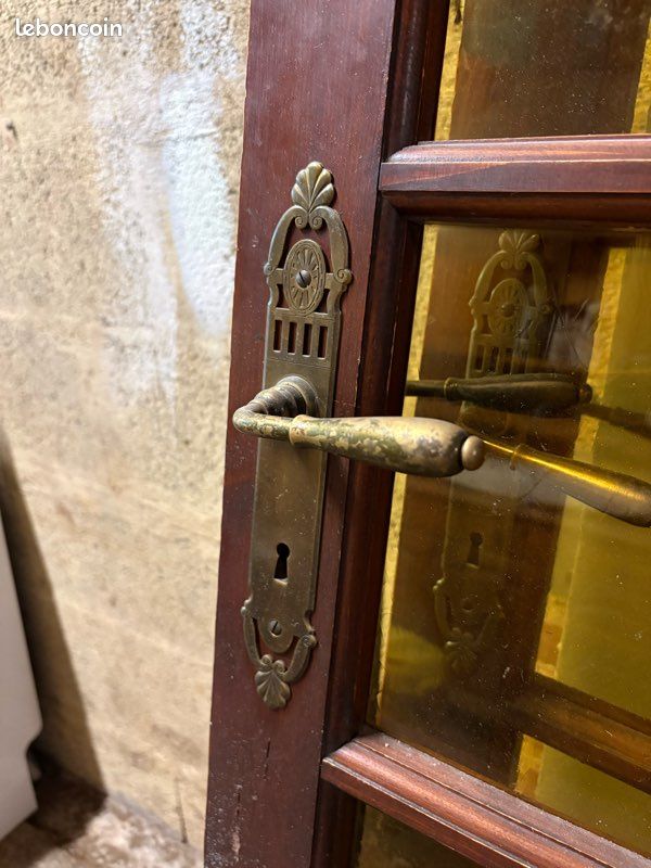 2 portes intérieures vitrées style ancien (image 2)