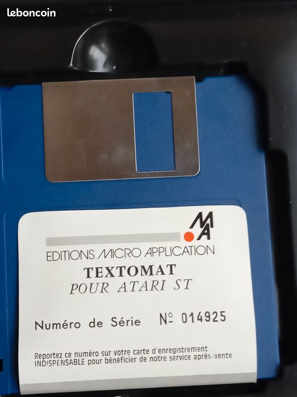 TEXTOMAT Logiciel Pour Atari ST / MEGA / STE - Version Française Sur Disquette
