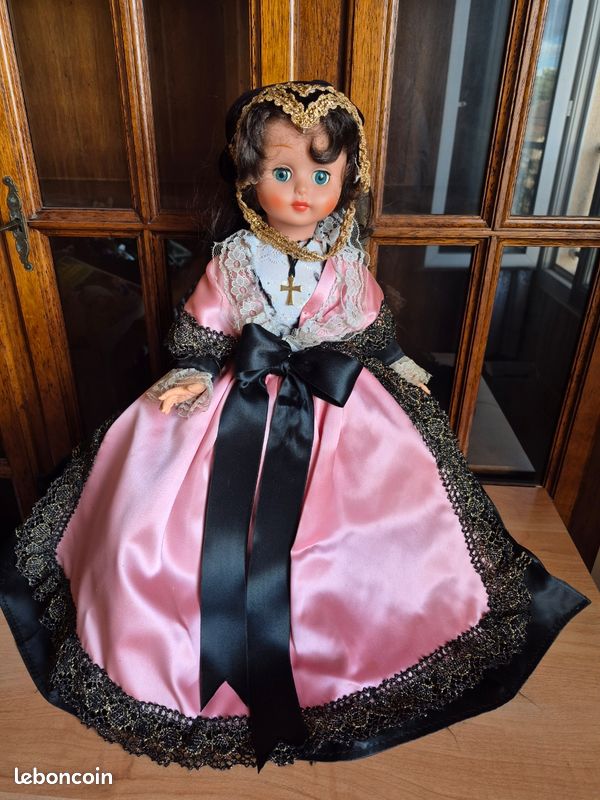 Bamboula Noir Ref: 65 26 cm Poupée Ancienne Reproduction Antique Doll | UK