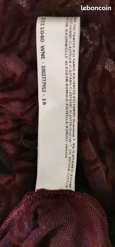 Bas De Bikini Andres Sarda Taille 38 - Motif Pois Noir Sur Fond Blanc - Neuf Avec étiquettes
