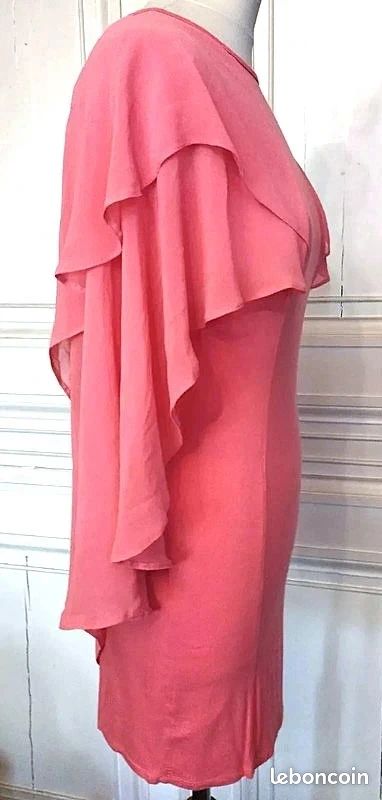 River Island Robe Ceremonie Soirée Cape Mousseline TM (image 13)