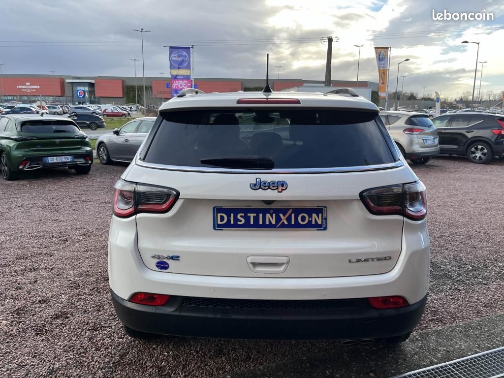 JEEP COMPASS 1.3 GSE T4 - 190 - BVA 4xe eAWD moteur neuf (image 8)