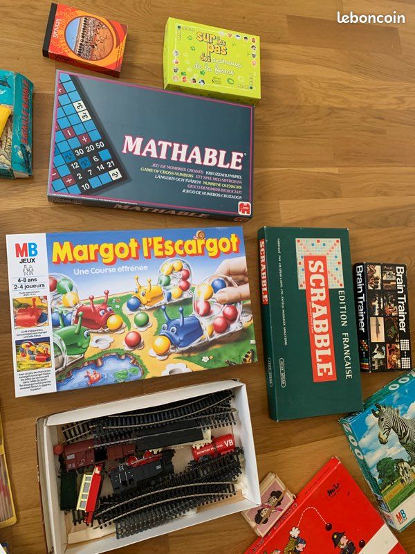 Lot de jeux de société vintage (image 1)
