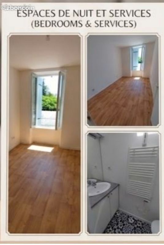 Maison 3 pièces 51 m² · à Cognac · 50,9 m² · 99 500 €