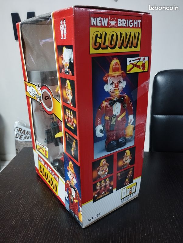 Jouet Vintage AMBO TOYS - 'CLATTER CLOWNS' Des Années 70, Neuf Avec Boîte D'origine