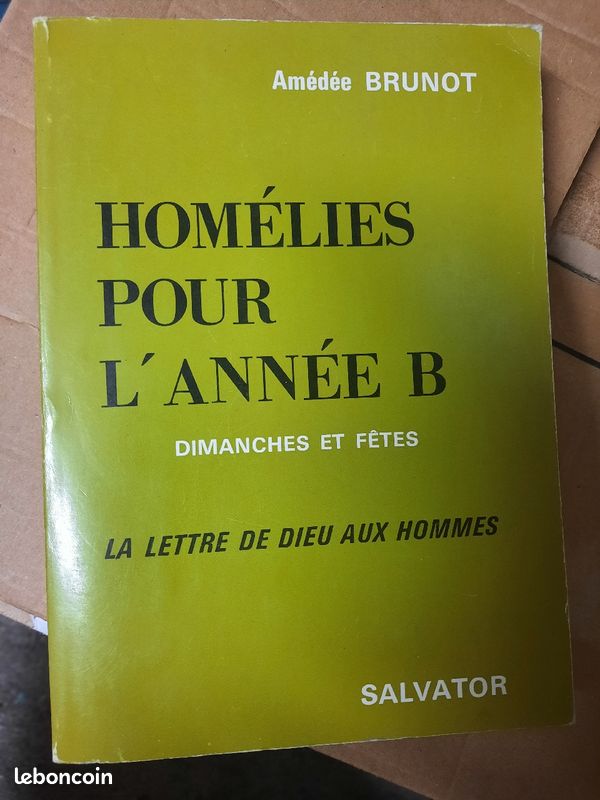 Homélies pour l année B (image 1)