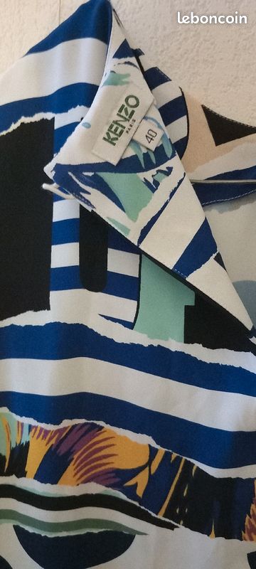 Haut femme sans manches imprimé kenzo (image 5)