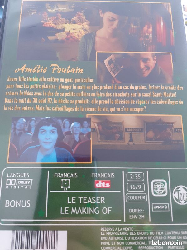 Dvd le fabuleux destin d'améliorer Poulain (image 2)