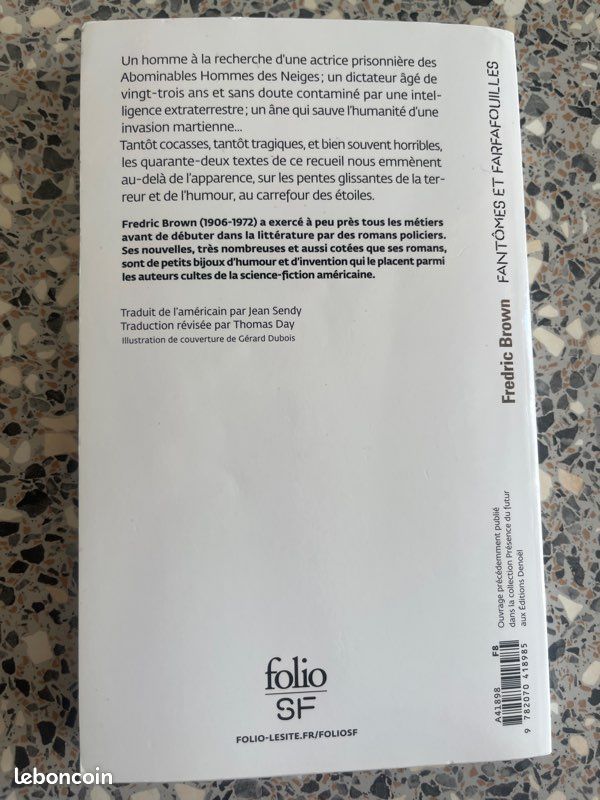 Fantômes et farfafouilles Fredric Brown (image 2)