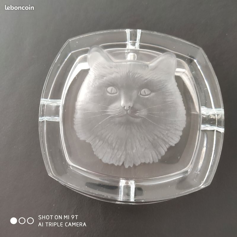 Cendrier cristal (image 1)