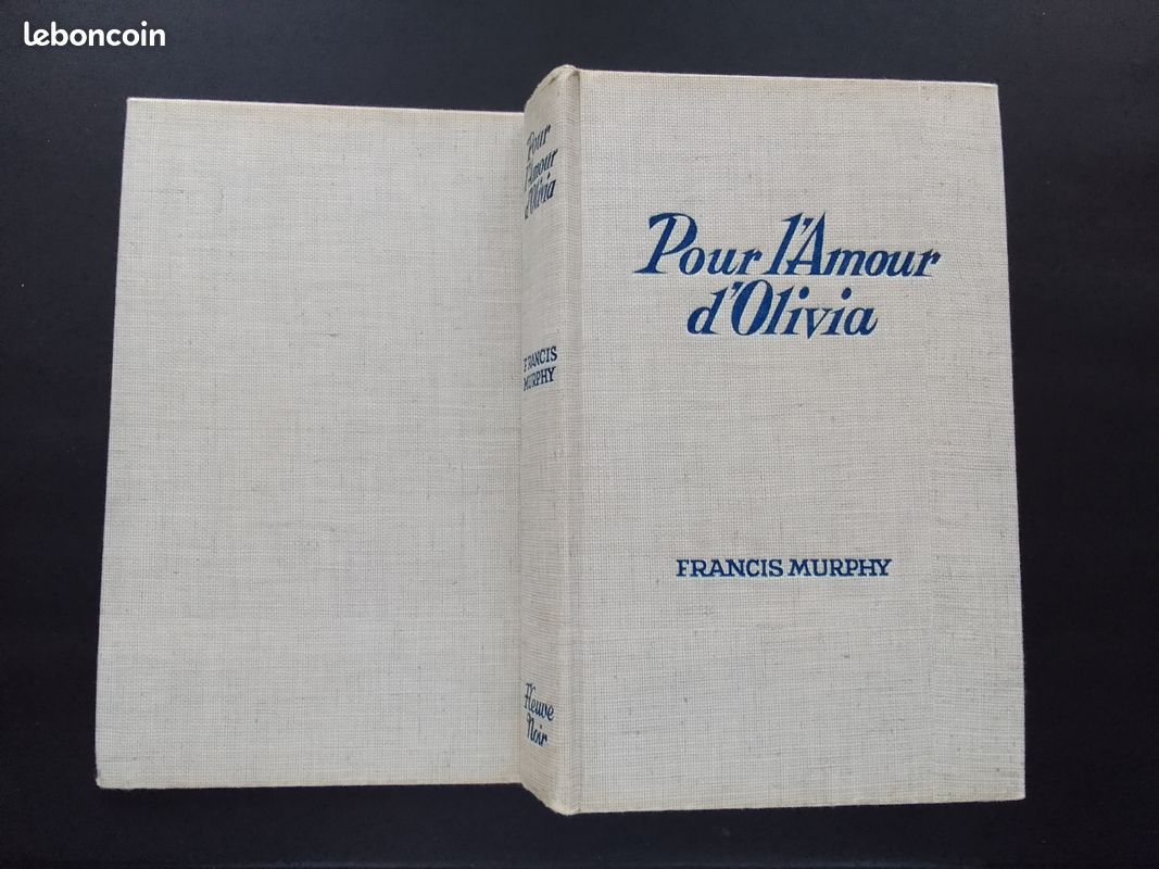 Pour l'amour d'Olivia - Francis Murphy - Edition RARE Fleuve noir 1963 (image 2)