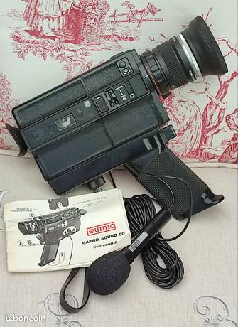 Caméra Vintage Eumig Makro Sound 80 - Avec Sacoche - Bon état