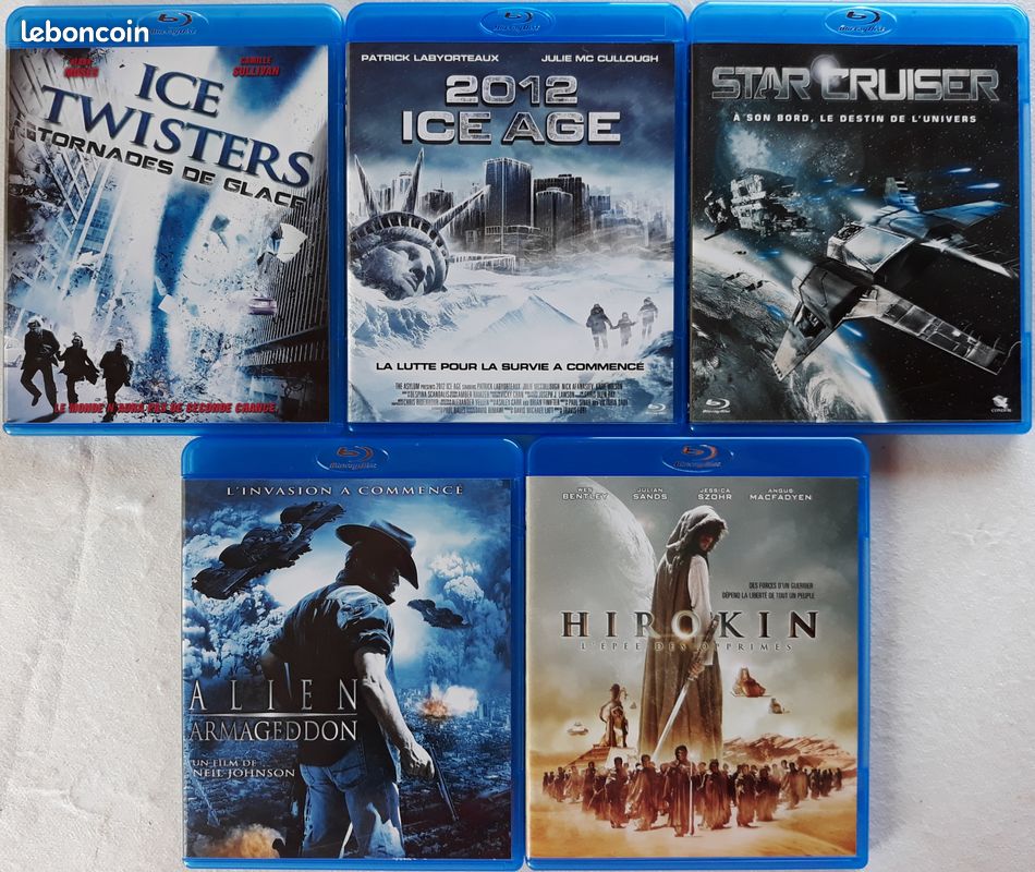 116 - Lot de 15 films Blu-ray de genre divers, donc 1 Blu-ray contenant 2 disques, le tout en état neuf, voir les 9 photos (image 1)