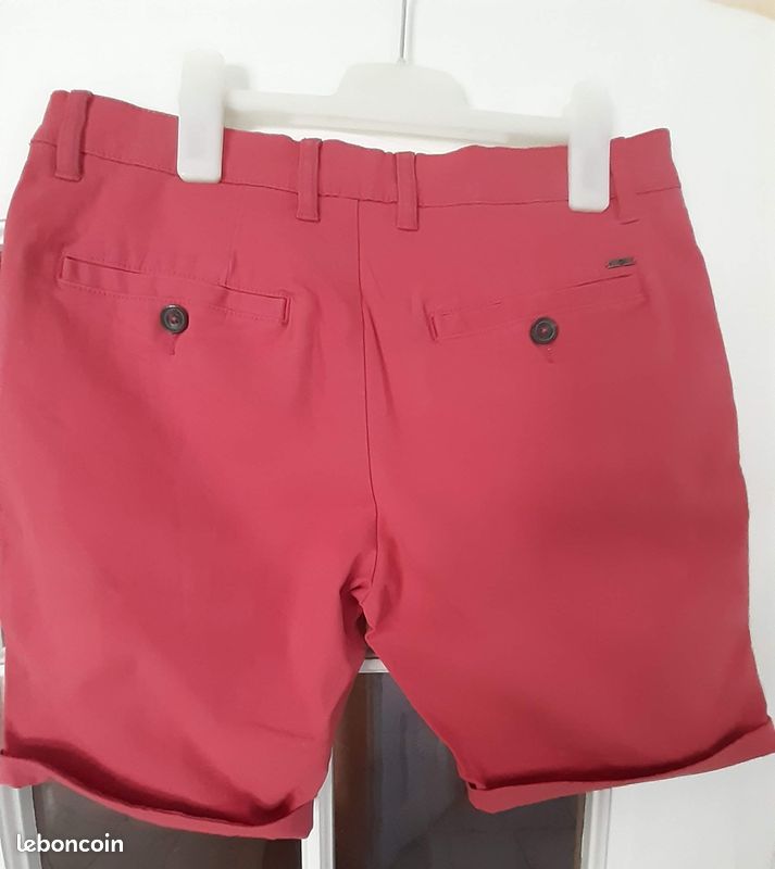 Short homme chino Taille S Vêtements