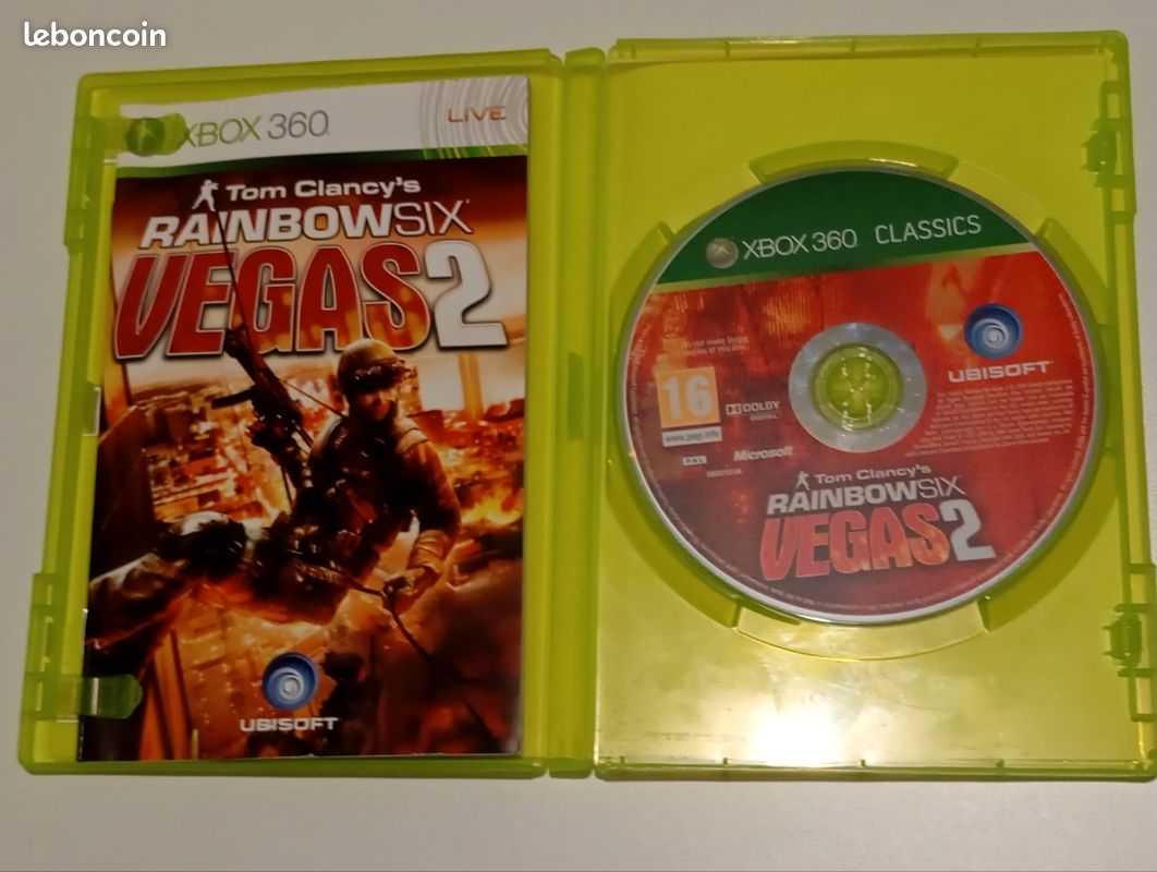 Rainbow Six Vegas 2 – Xbox 360 En Excellent état – Complet Avec Boîte