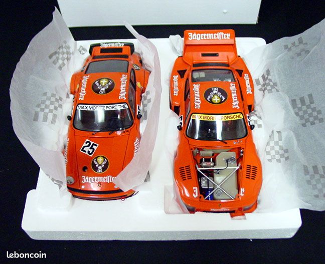 Exoto 1/18 Porsche 934 RSR 1976 – Standox Interlagos Fire – Collection Diecast Occasion